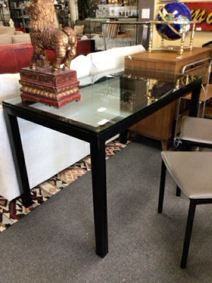 Glass Top Dining Table