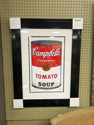 Warhol Campbell's Soup Art