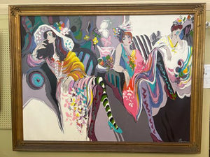 Isaac Maimon Ladies at Tea Paintings