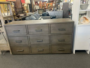 Rustic Vintage Style 9 Drawer Dresser