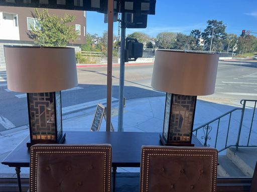 John Richard Ltg. Pair of Modern Table Lamp