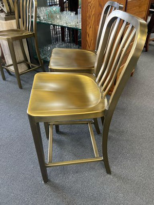 Pair of Crate & Barrel Bar Stools