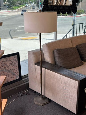 Vintage Bamboo Design Floor Lamp