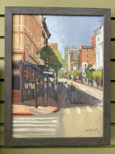 Paul Strahm 5TH & G st Painting