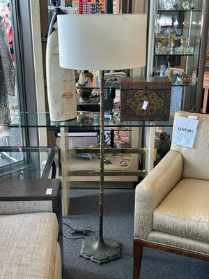 Vintage Bamboo Design Floor Lamp