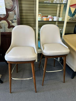 Pair of Swivel Interlude Home Bar Stools