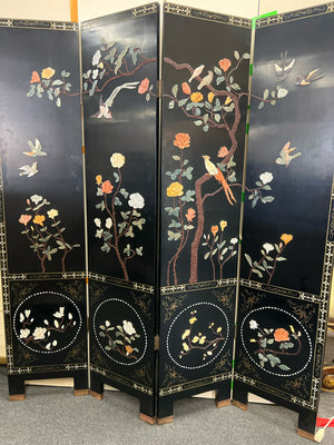 4 Panel Asian Decor