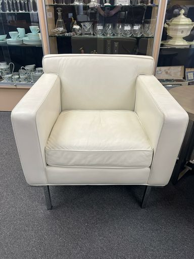 American Leather Co Modern Leather Club Chair