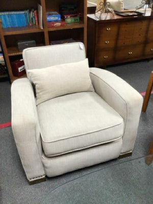 Restoration Hardware Armchair w/pillow Chair