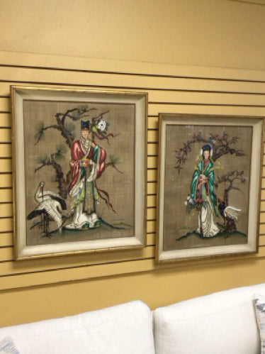 Asian Couple Loray Comte Art