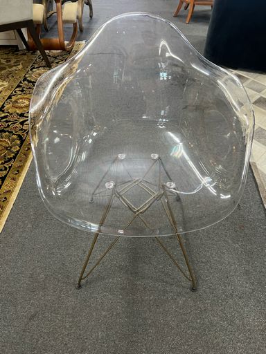 Mid Century Modern Lucite Side Chair