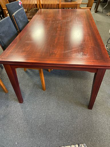Modern Expandable Dining Table in Rosewood