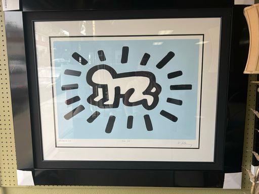 Modern Pop Art by Keith Haring Titled 