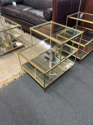 Modern Tiered End Table