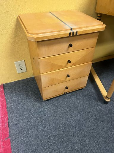 Pair of Masterly of Milan Art Deco Nightstands Stylish Design