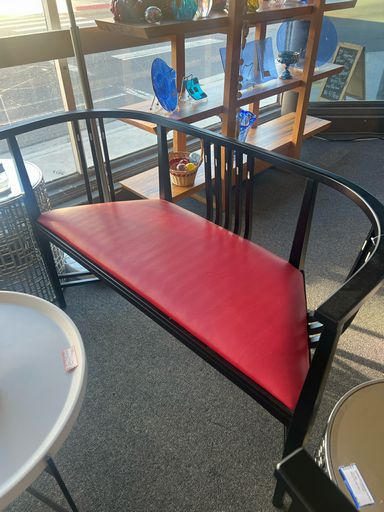 Post Modern Italian Settee Bench in the Style of Ernest Archibald Taylor