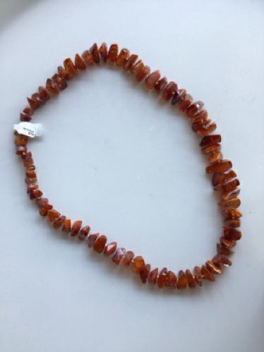 Vintage Modern Amber Necklace