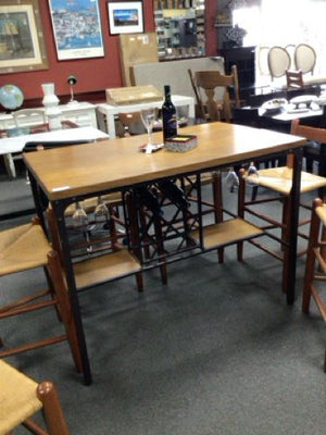 Industrial Island Dining Table