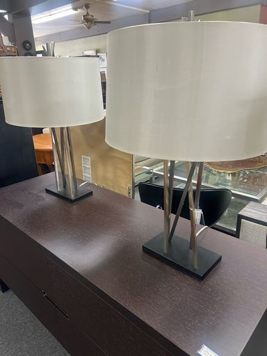 Pair of Modern Table Lamps