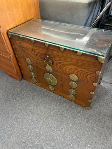 Vintage Tonsu Asian Decor