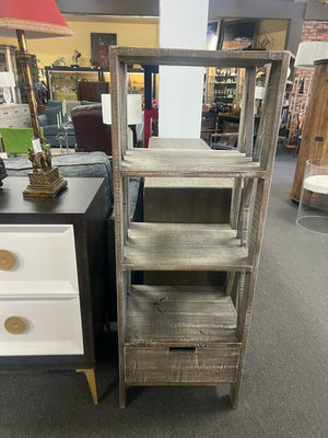 Rustic Style Tall Cabinet with 1 Drawer