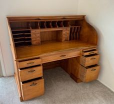 Martin & MacArthur Roll Top Desk