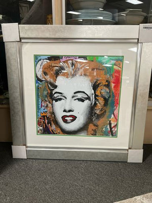 Warhol Monroe Collage Art