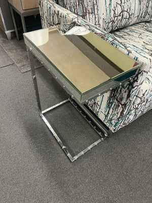 Mirroired End Table